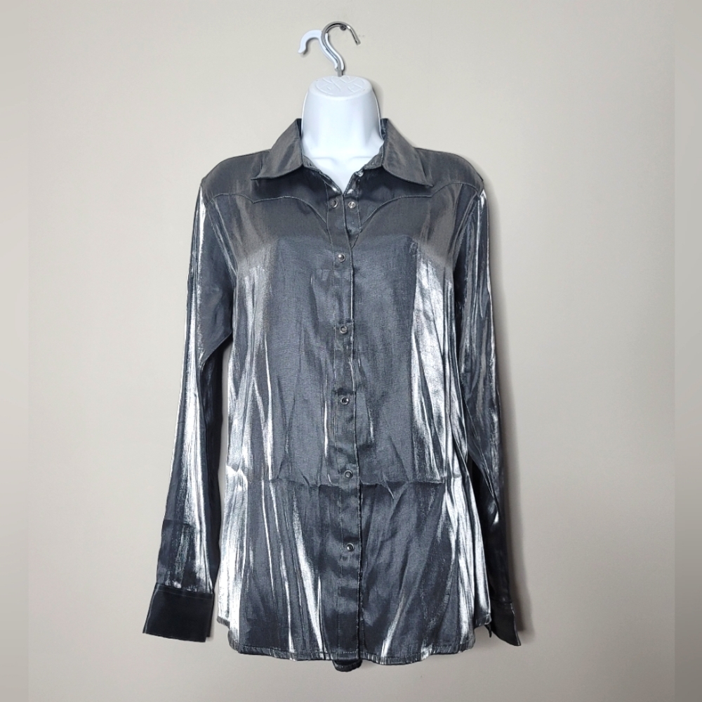 Wrangler Metallic Buttom Up